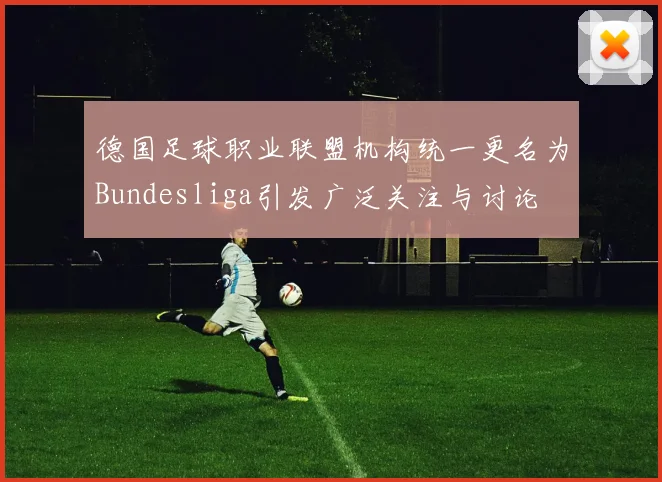 德国足球职业联盟机构统一更名为Bundesliga引发广泛关注与讨论